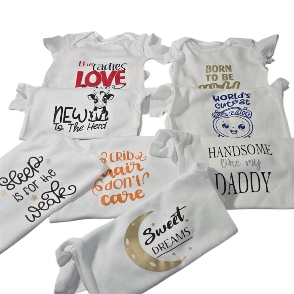👶 Adorable Baby Onesies 
🛒 Pick 1 for $11
🛒 Pick 2 for $18
🛒 Pick 3 for $25